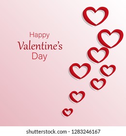 Valentine day with heart
