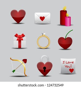 valentine day icon