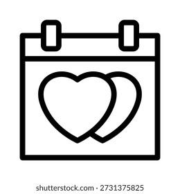 Dia dos namorados ícone ilustração vetor design modelo