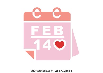 Valentine day icon. solid icon style. valentine elements vector illustration