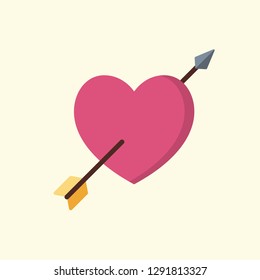 Valentine Day Icon Vector Graphic Download Template Modern