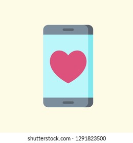 Valentine Day Icon Vector Graphic Download Template Modern