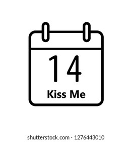 valentine day icon vector template