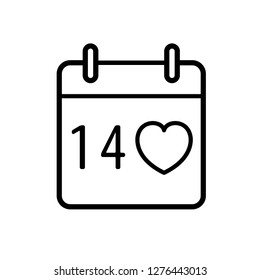 valentine day icon vector template