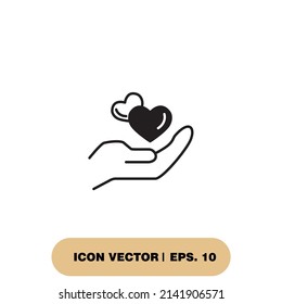 valentine day icons  symbol vector elements for infographic web