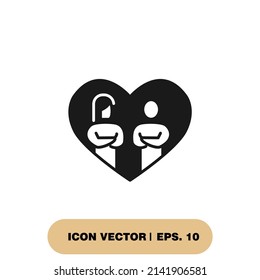 valentine day icons  symbol vector elements for infographic web