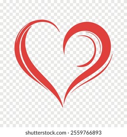 valentine day love heart icon
