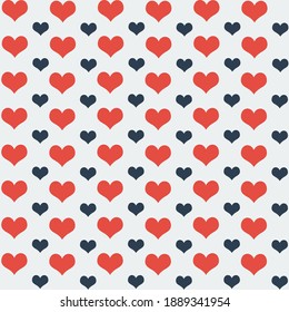 Valentinstag-Liebesmuster-Hintergrund