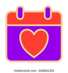 Valentine day. Love. Set of cute isolated icons. Vector