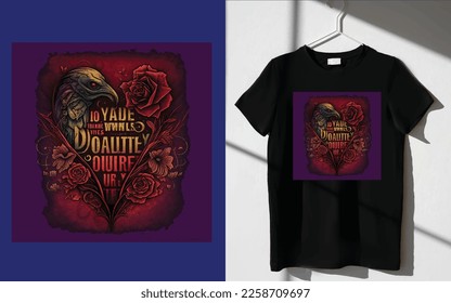 Valentine Day Rose Special T-SHIRT DESIGN
