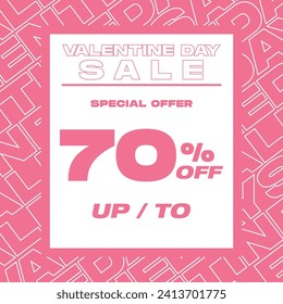 
Valentine day sale special offer