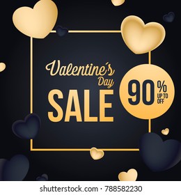 Valentine day sales, special offers and discounts