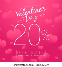 Valentine day sales, special offers and discounts