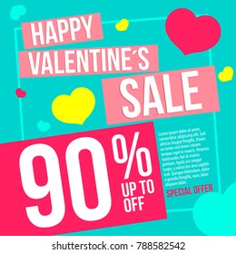 Valentine day sales, special offers and discounts