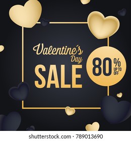 Valentine day sales, special offers and discounts
