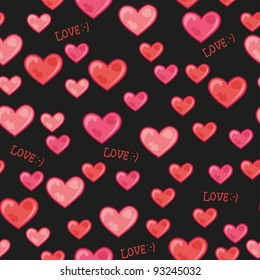 Valentine day seamless pattern