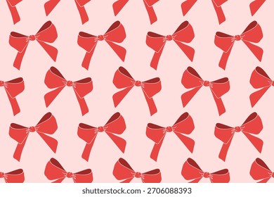 Día de San Valentín sin patrón con diseño de lazo para tela, algodón, Fondo de pantalla, satén todo tipo de impresión textil y fondo	