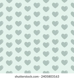 día de San Valentín, patrón sin fisuras con corazones