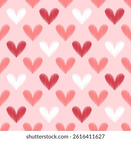 valentine day seamless pattern with hearts design for all types of fabrics and print or wallpaper