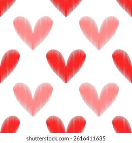 valentine day seamless pattern with hearts design for all types of fabrics and print or wallpaper