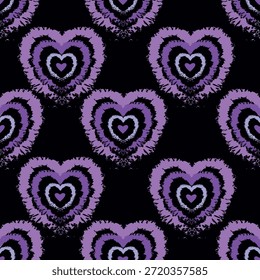 valentine day, valentine seamless pattern with hearts design for fabric, cotton, wallpaper, satin, carpet.
