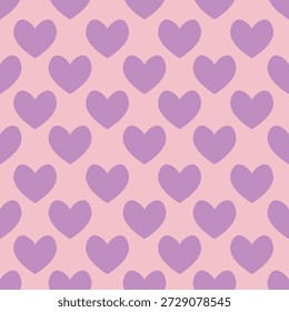 Valentine day valentine seamless pattern with hearts and roses design for fabric, cotton, wallpaper, satin all types of print textile and background