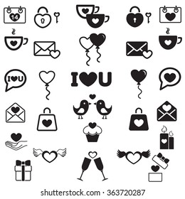 valentine day set