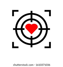 Valentine Day Symbol Icon Vector Illustration