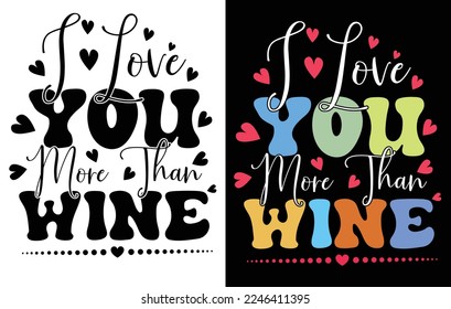 
Valentine Day T- Shirt Design.