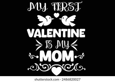 Valentine Day T Shirt Design