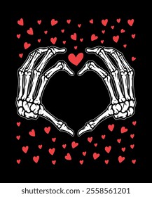 VALENTINE DAY T SHIRT DESIGN VECTOR ILLUSTRATION