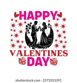 valentine day t shirt design