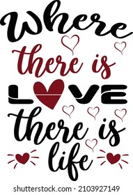 valentine day t shirt and svg design