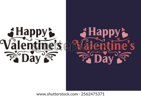 valentine day t-shirt design vector