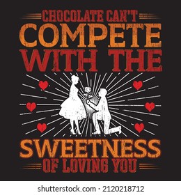 valentine day typography vector t shirt design 