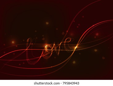 Valentine day, vector background.