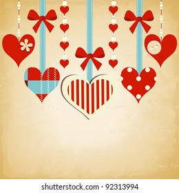 Valentine day vector background