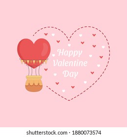 Valentine day vector design concept. 