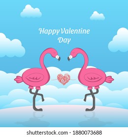 Valentine day vector design concept. 