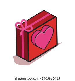 valentine day vector flat illustration