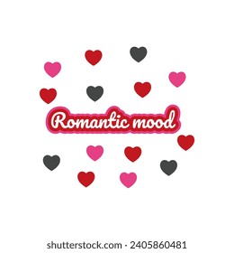 valentine day vector flat illustration