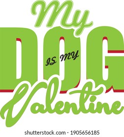 Valentine day vector graphic design
