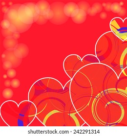 valentine day. vector illustration