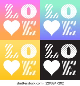 valentine day vector illustration background