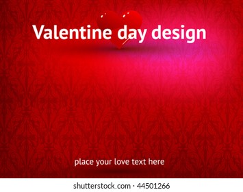 Valentine day vector illustration for holiday design. eps10