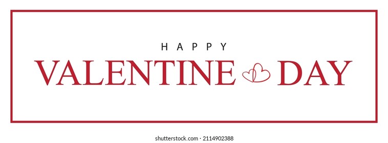 Valentine Day with white background vector design