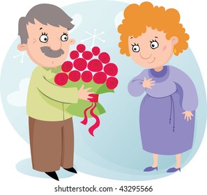 Valentine Day's illustration