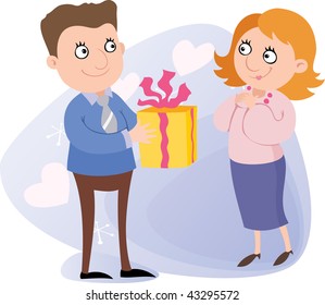 Valentine Day's illustration