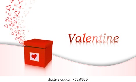 Valentine design element