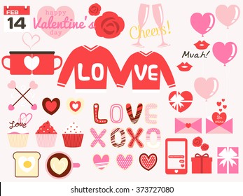 valentine design elements,happy valentines day,love,valentine illustration